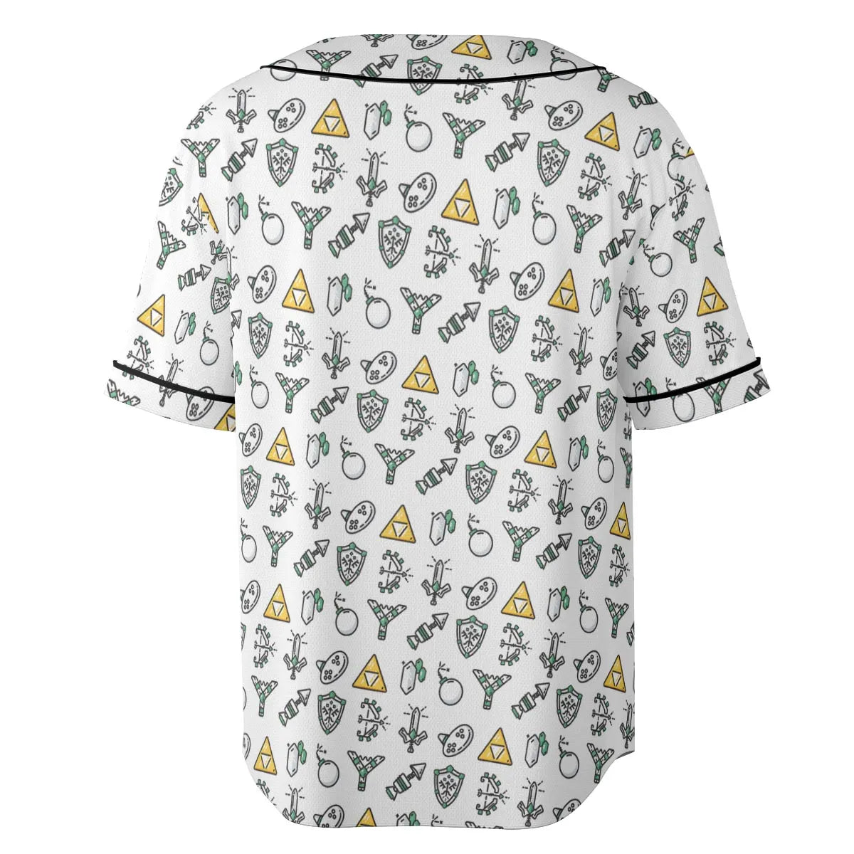 The Zelda Pixel Style Unisex Baseball Jersey
