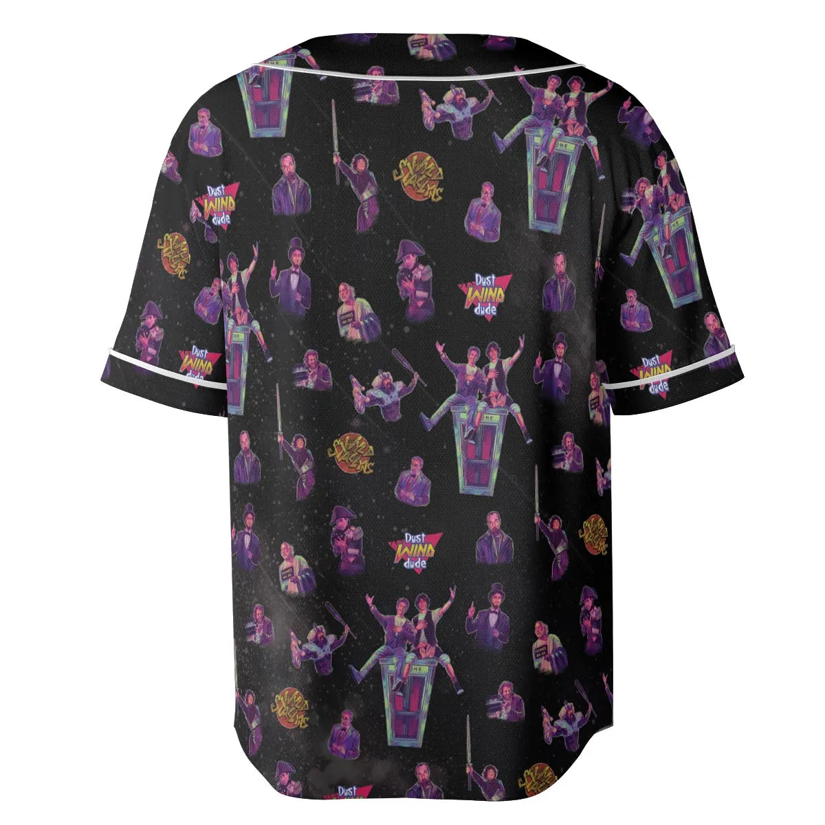 Wyld Stallyns Bill and Ted's Excellent Adventure Character Unisex Baseball Jersey