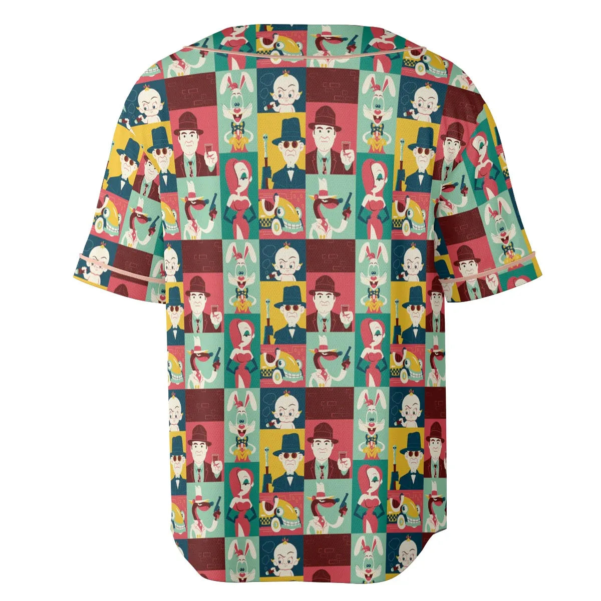 Toontown Threads Who Framed Roger Rabbit Unisex Baseball Jersey