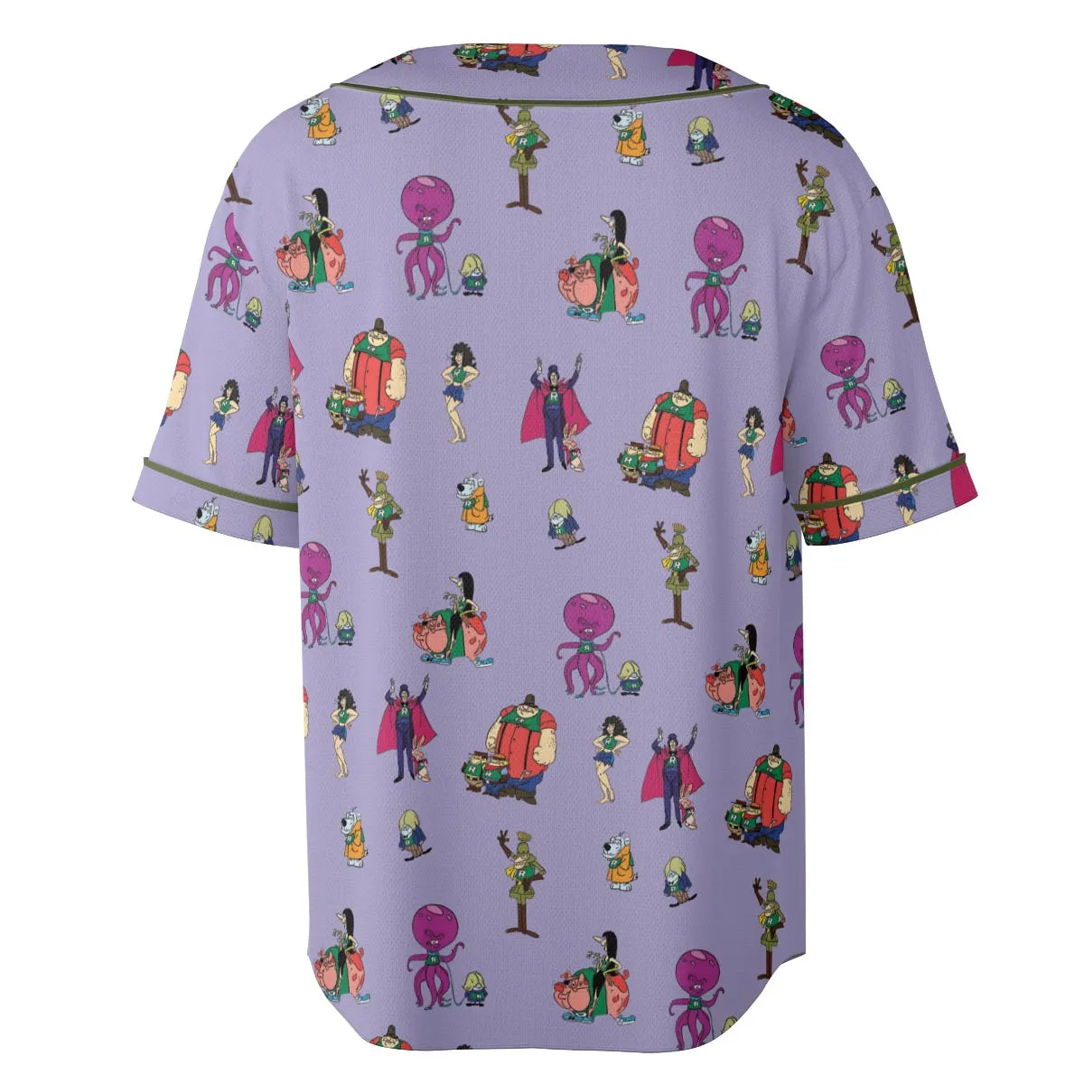 Really Rotten Scooby's All-Star Laff-A-Lympics Unisex Baseball Jersey