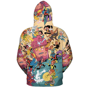 Super Style X-Men All-over Print Hoodie