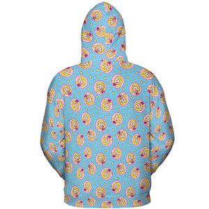 Lizzie Mcguire Badges All-over Print Hoodie