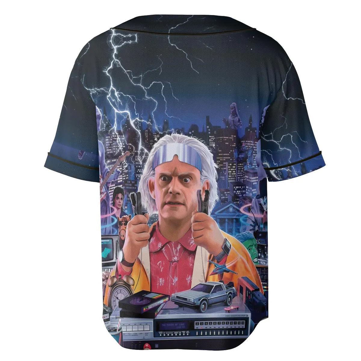 Great Scott! Back To The Future Unisex Baseball Jersey