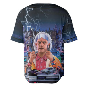 Great Scott! Back To The Future Unisex Baseball Jersey