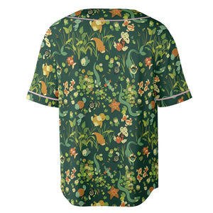 Floating In A Pond Magikarp Psyduck Vaporeon Water Pokemon Unisex Baseball Jersey