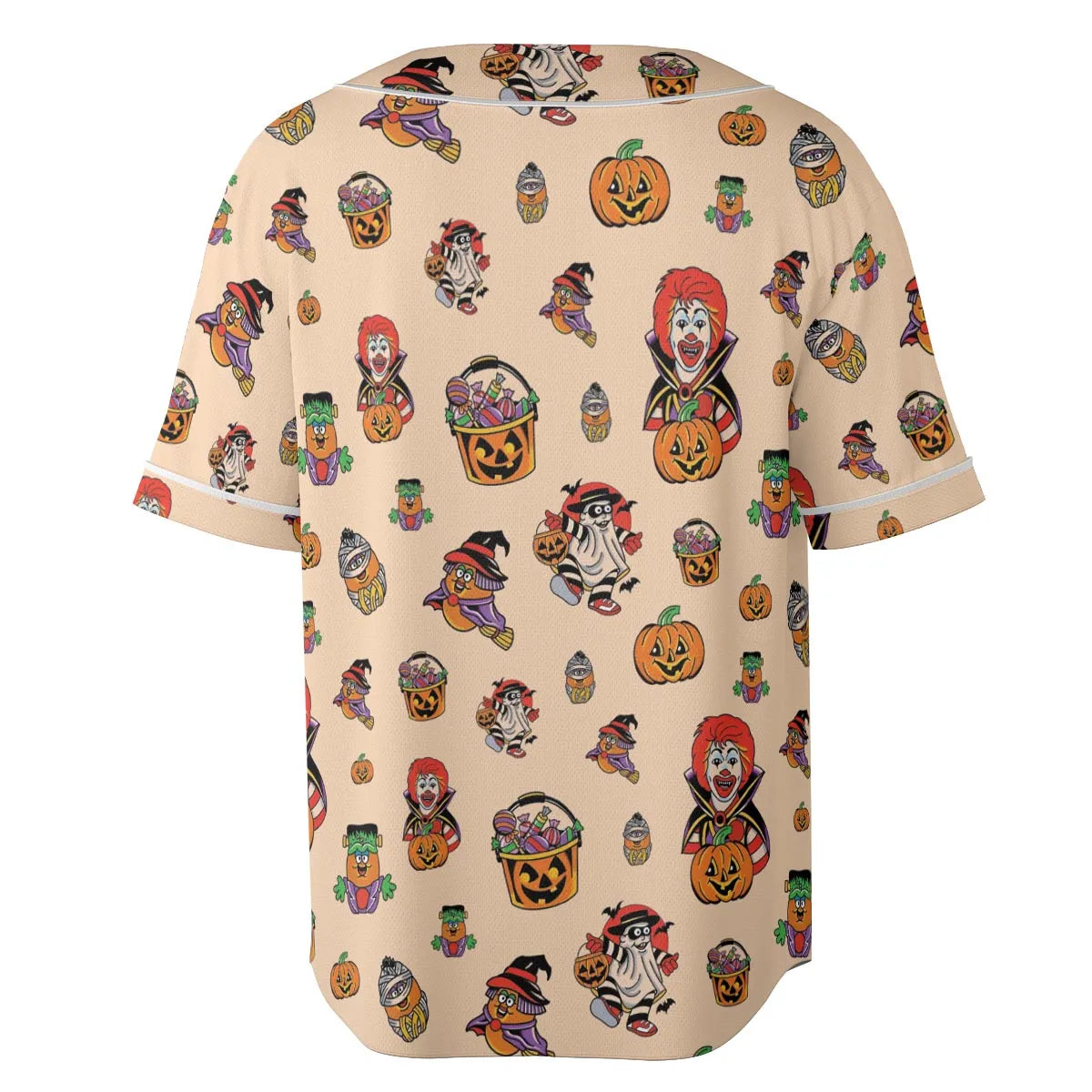 McDonaldland Halloween Unisex Baseball Jersey