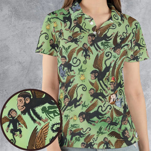 Flying Monkeys The Wizard Of Oz AOP Men/Women Polo Shirt