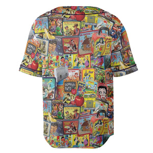 Retro Land TV Shows Unisex Baseball Jersey