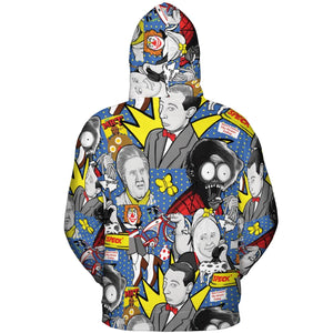 Don't Leave The House Today Pee Wee's Big Adventure All-over Print Hoodie