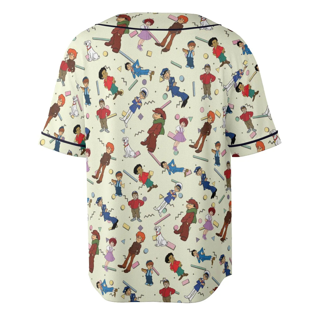 The Little Rascals Cartoon Characters Unisex Baseball Jersey