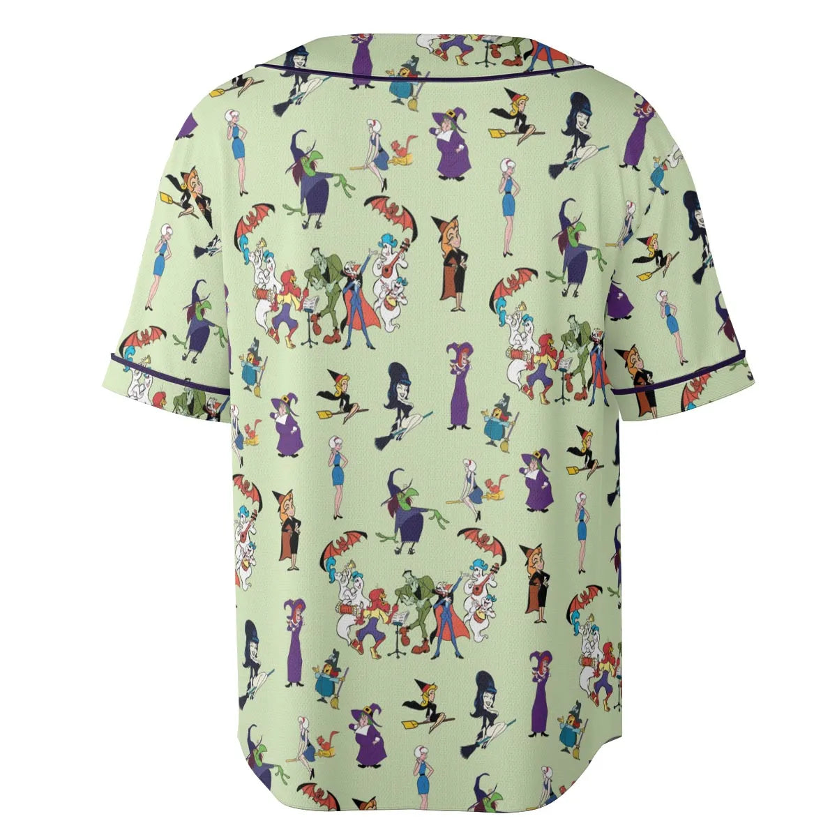 70s Witches Cartoon Characters Unisex Baseball Jersey