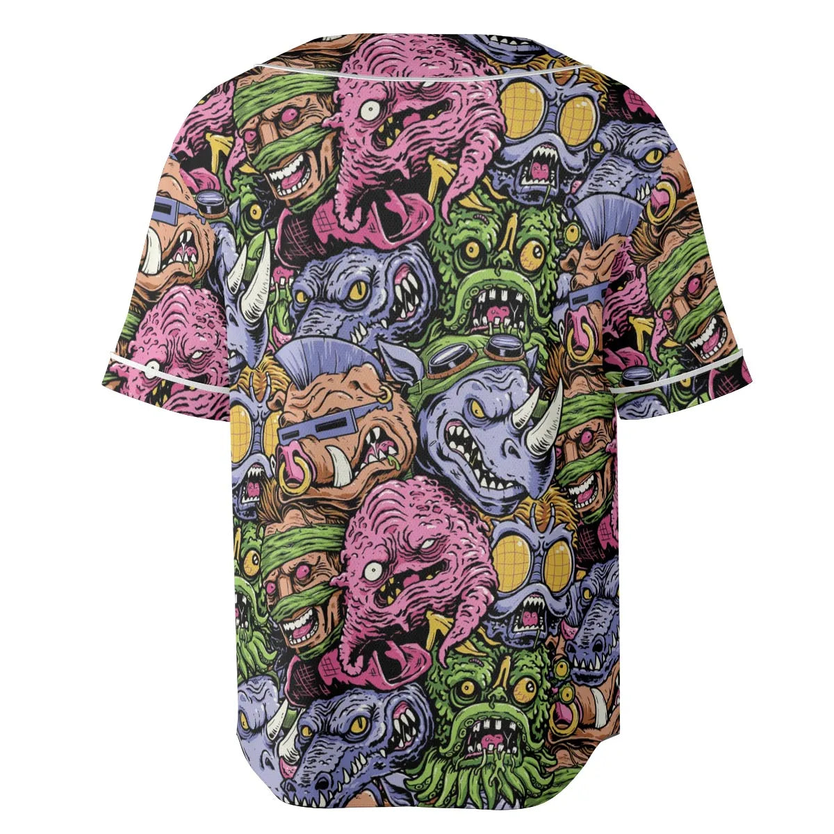 Nostalgic Villains Teenage Mutant Ninja Turtles Unisex Baseball Jersey