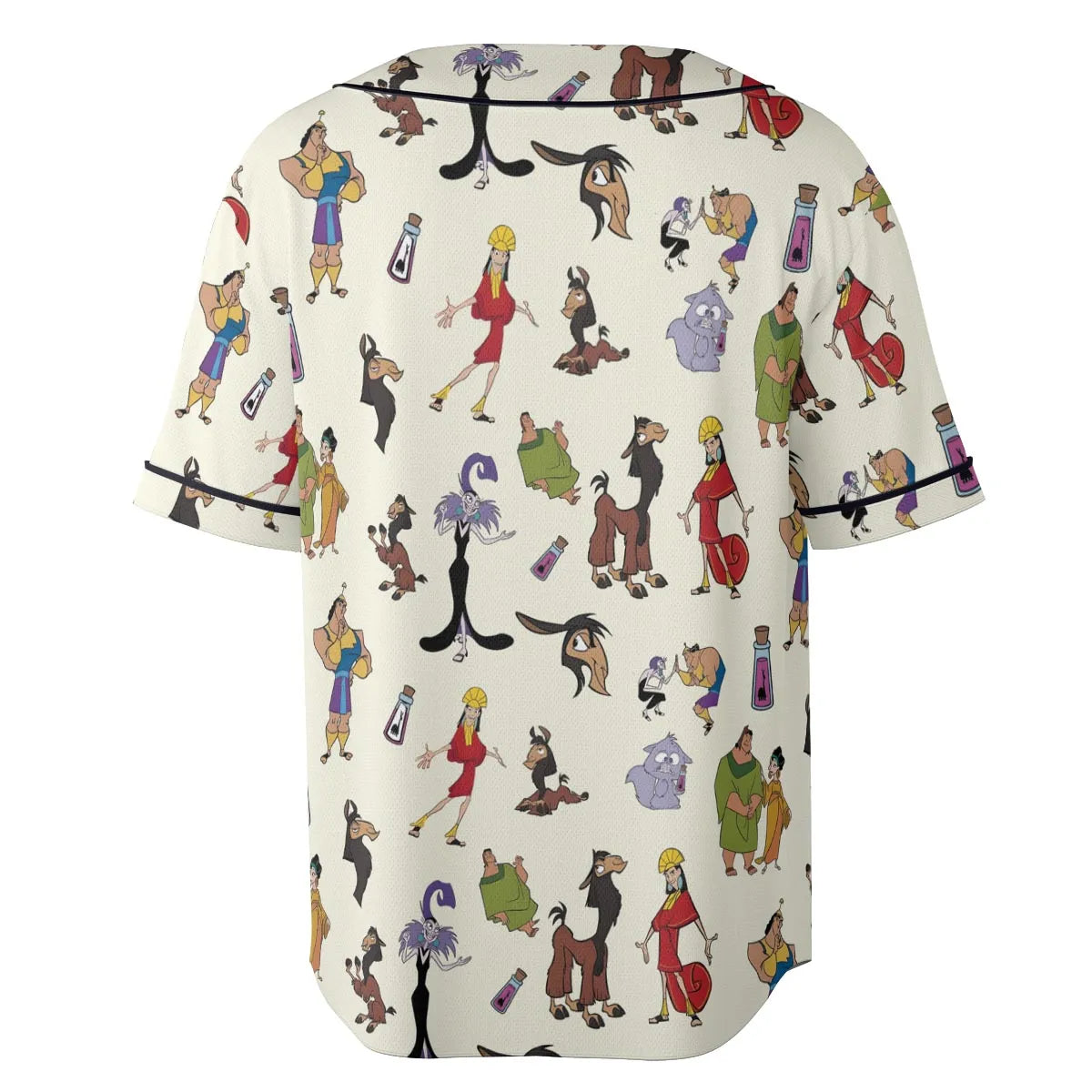 Kuzco and Friends The Emperor's New Groove Unisex Baseball Jersey