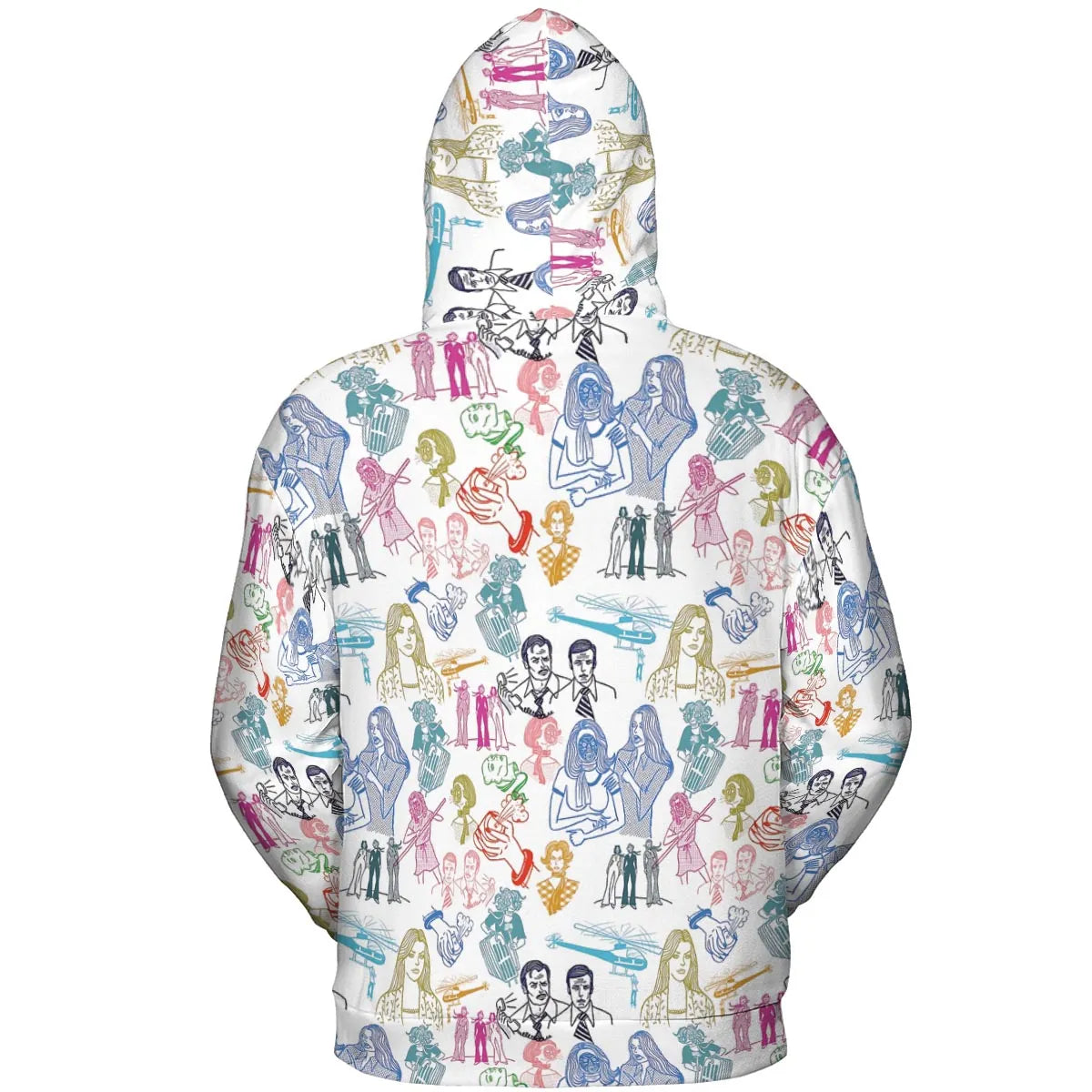 She Has The Strength To Do Anything The Bionic Woman All-over Print Hoodie