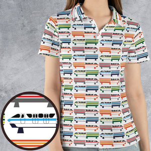 AOP Men/Women Polo Shirt - 77PPL5BH -  - 4