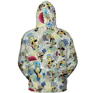 Jimmy Cricket Pinocchio All-over Print Hoodie
