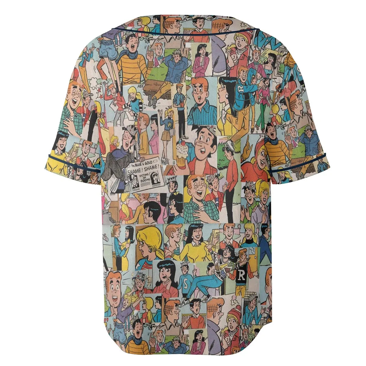 Archie Comics Characters Unisex Baseball Jersey