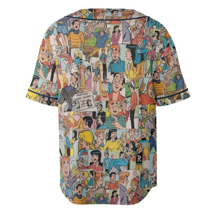 Archie Comics Characters Unisex Baseball Jersey