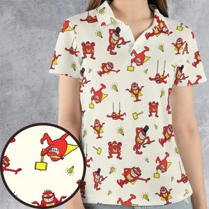Whammies Press Your Luck AOP Men/Women Polo Shirt