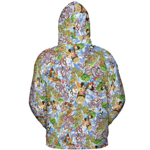 All-over Print Hoodie - Z23HB7YP -  - 4