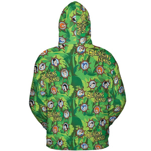 Gilligan's Island Characters All-over Print Hoodie