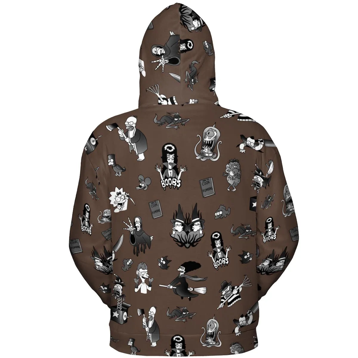 Treehouse of Horror The Simpsons All-over Print Hoodie