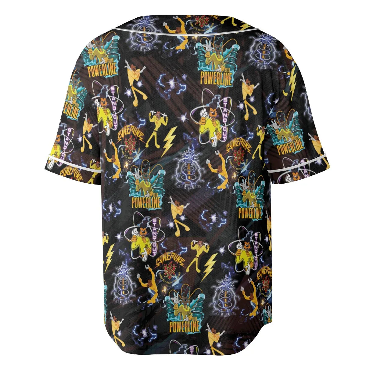 Powerline Concert A Goofy Movie Unisex Baseball Jersey