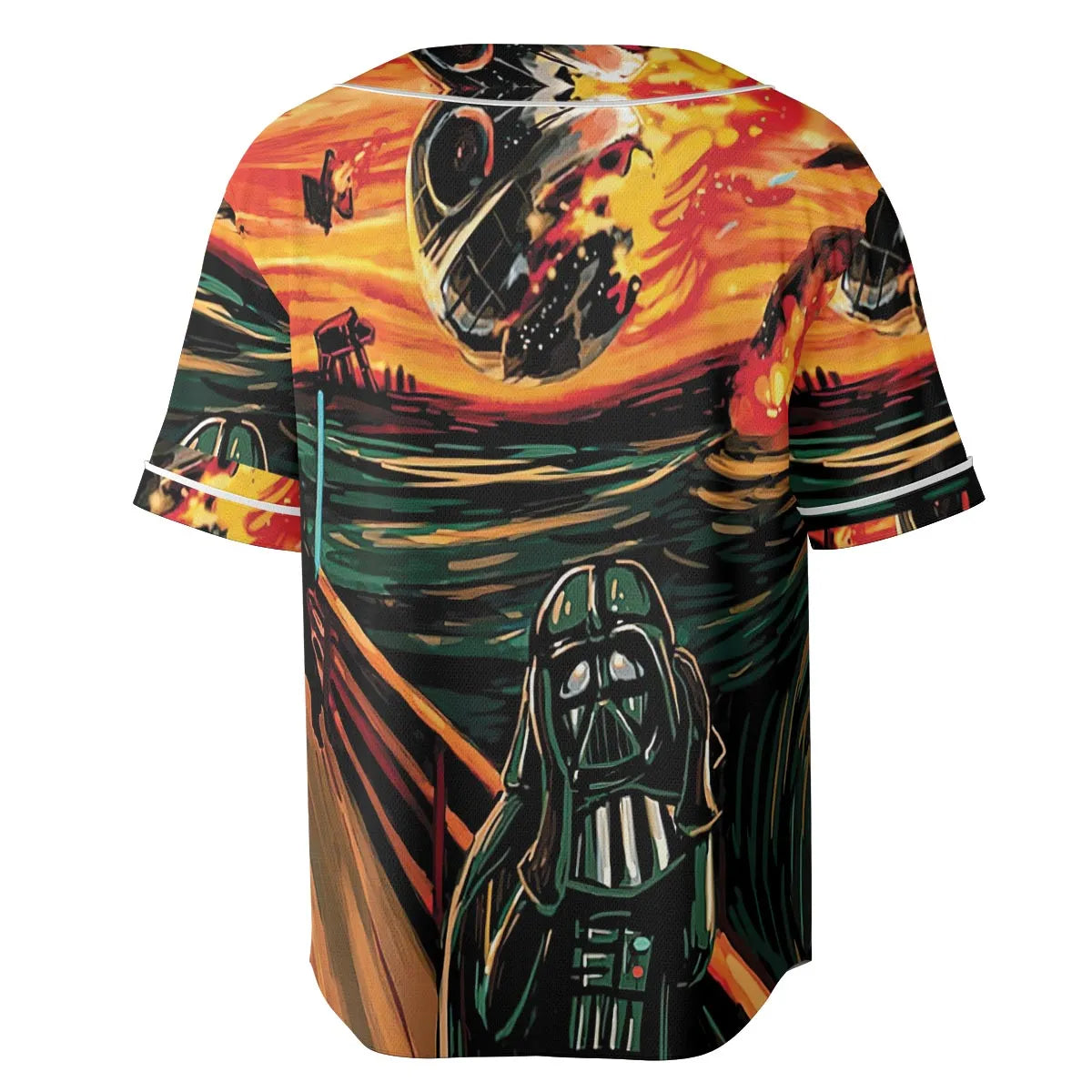 Vader Scream Darth Vader Unisex Baseball Jersey