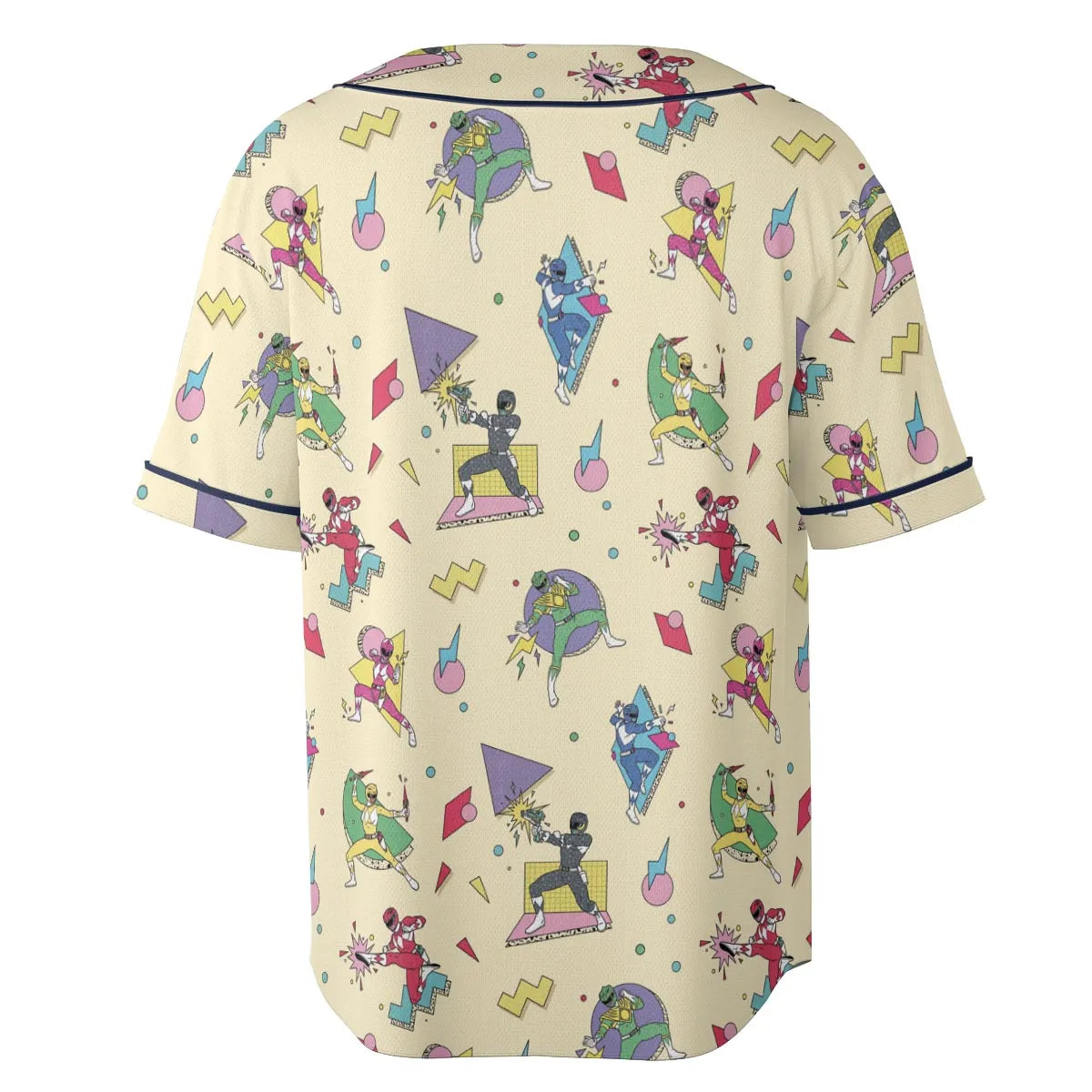 Morphin Team Power Rangers Unisex Baseball Jersey