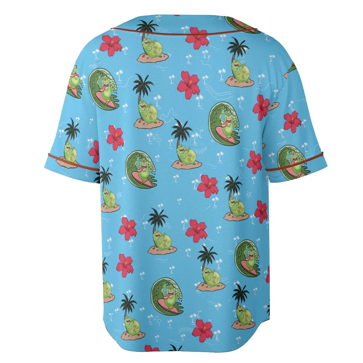 Ghostbusters Slimer Summer Vibes Unisex Baseball Jersey