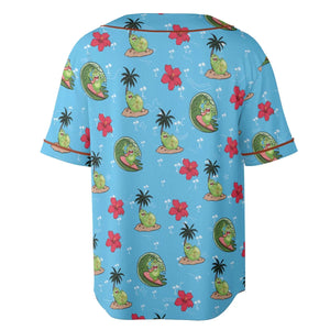 Ghostbusters Slimer Summer Vibes Unisex Baseball Jersey