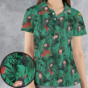 Llama Kuzco The Emperor's New Groove AOP Men/Women Polo Shirt