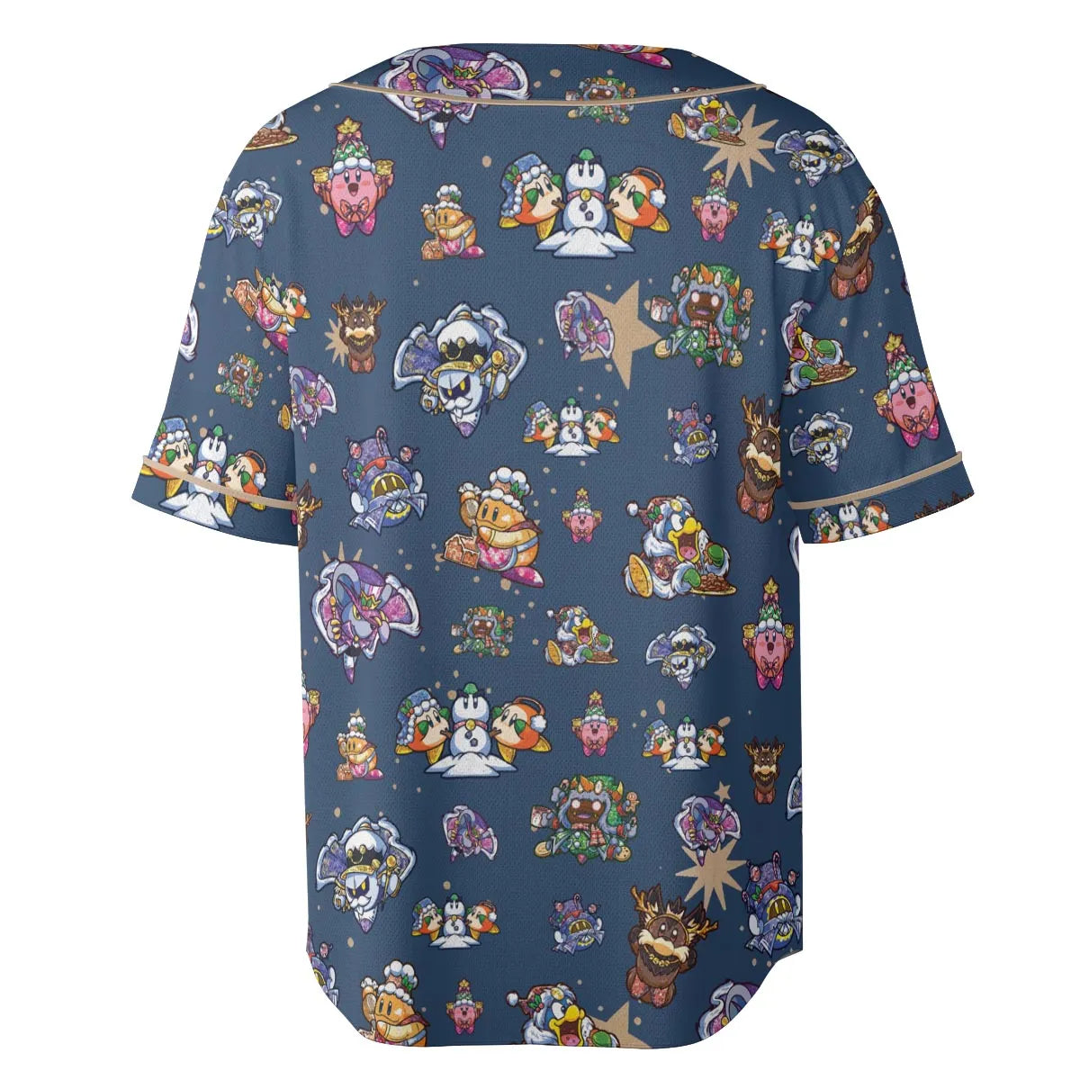 Dream Land Holiday Kirby Unisex Baseball Jersey