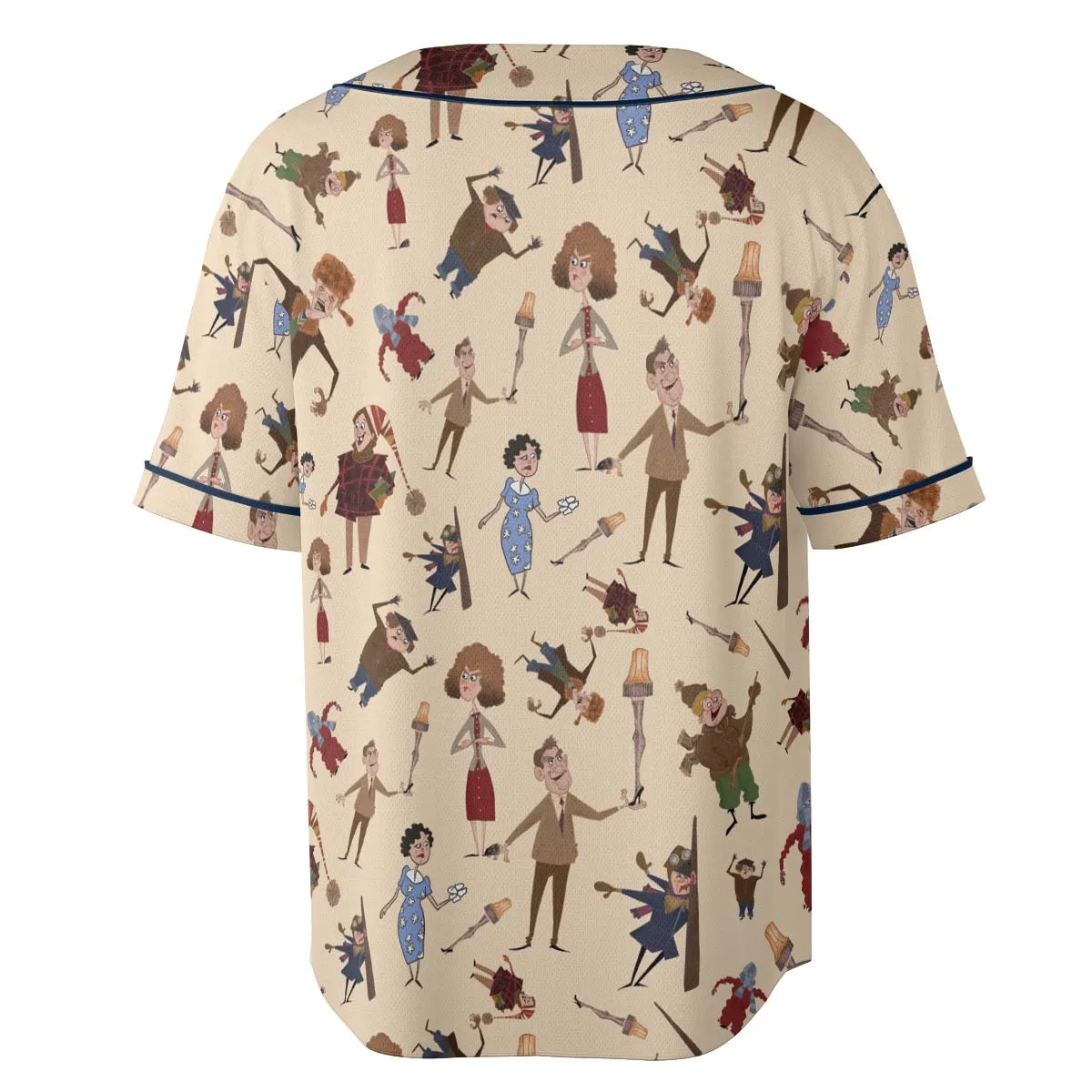 A Christmas Story Characters Unisex Baseball Jersey