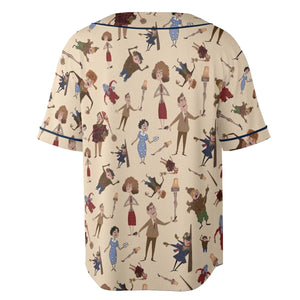 A Christmas Story Characters Unisex Baseball Jersey