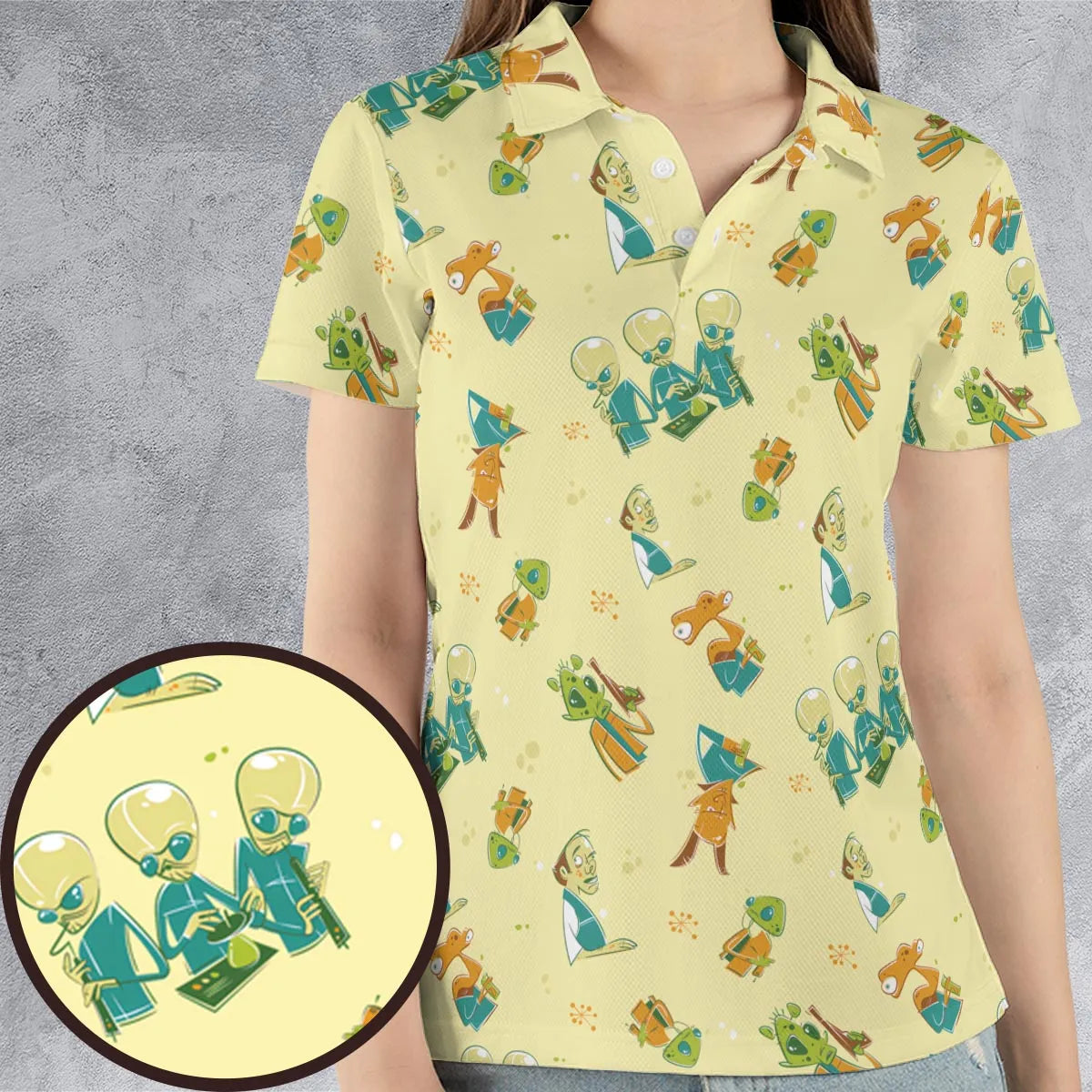 Mos Eisley Cantina Star Wars AOP Men/Women Polo Shirt