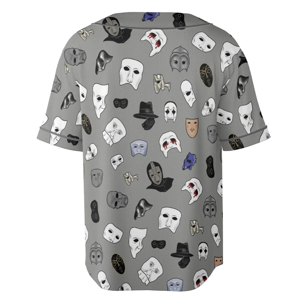 Masks of Phantom of Opera Unisex Baseball Jersey