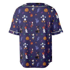 Spooky Month Halloween Unisex Baseball Jersey