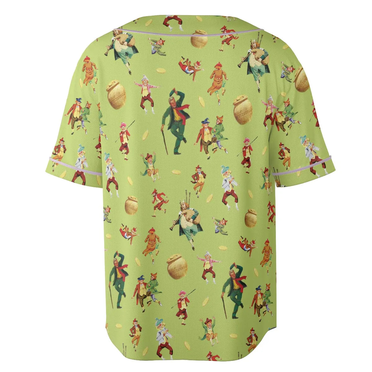 Irish Movie Darby O'Gill Characters Unisex Baseball Jersey
