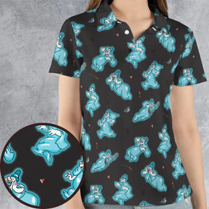 Classic Animated Cartoon Lonesome Ghosts AOP Men/Women Polo Shirt