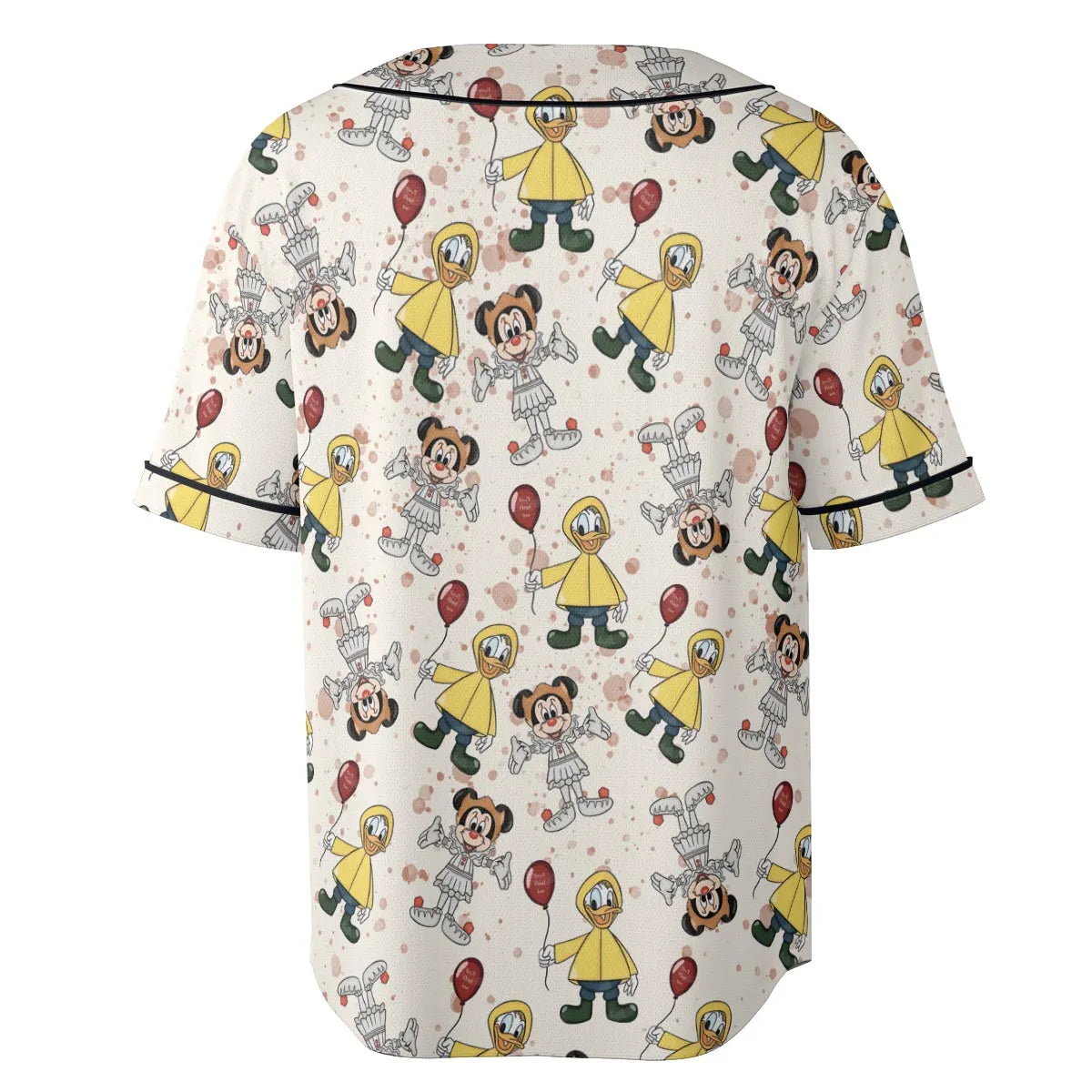 Mouse Clown Unisex Baseball Jersey