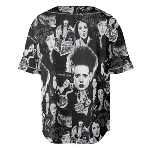 Horror Ladies Slay Collage Classic Horror Movies Unisex Baseball Jersey