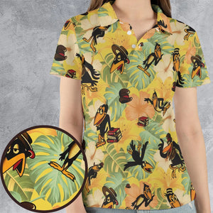 Bird Of A Feather Heckle And Jeckle AOP Men/Women Polo Shirt