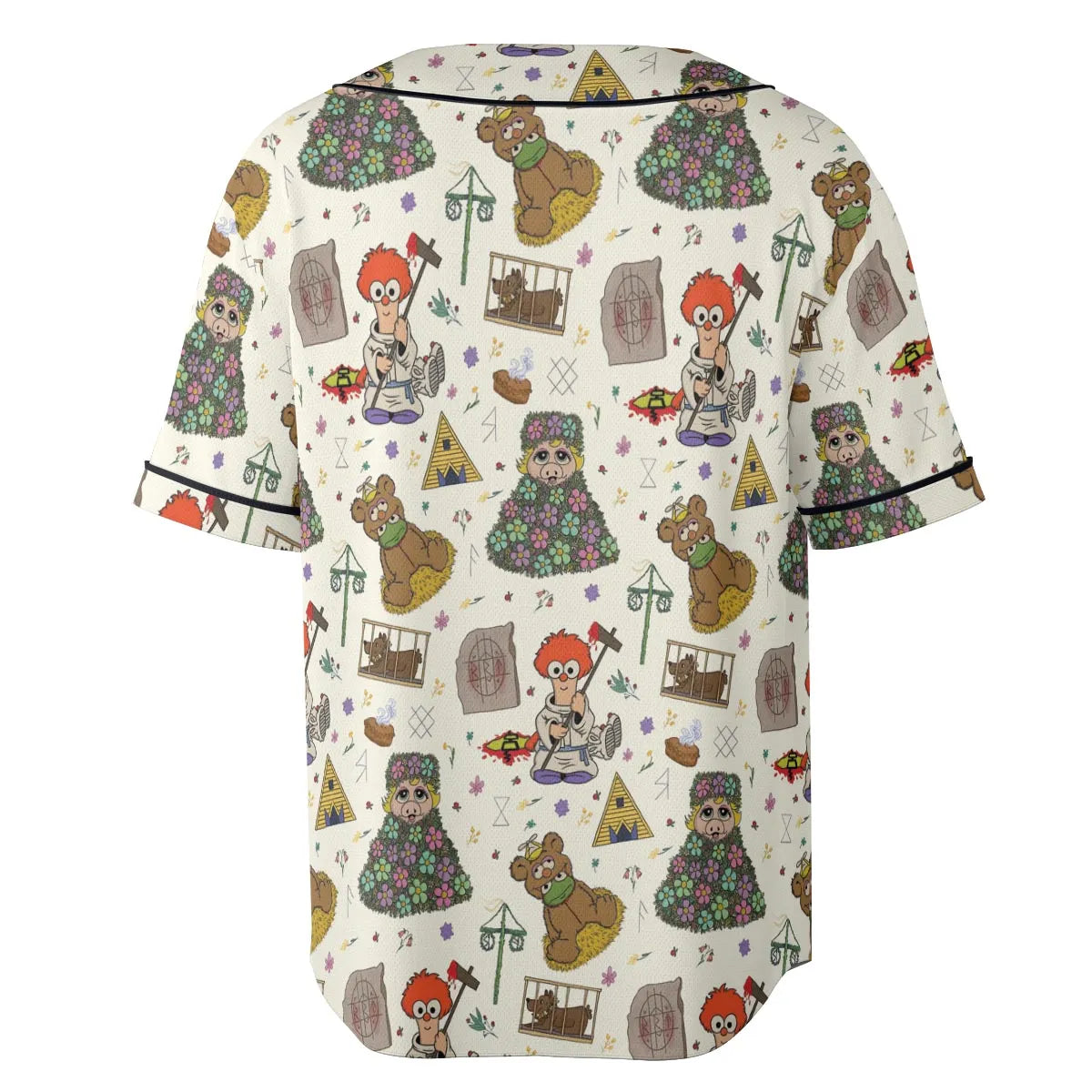 Festivites Midsommar Muppet Babies Unisex Baseball Jersey