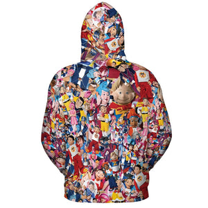 All-over Print Hoodie - 2PV8WD9R -  - 4
