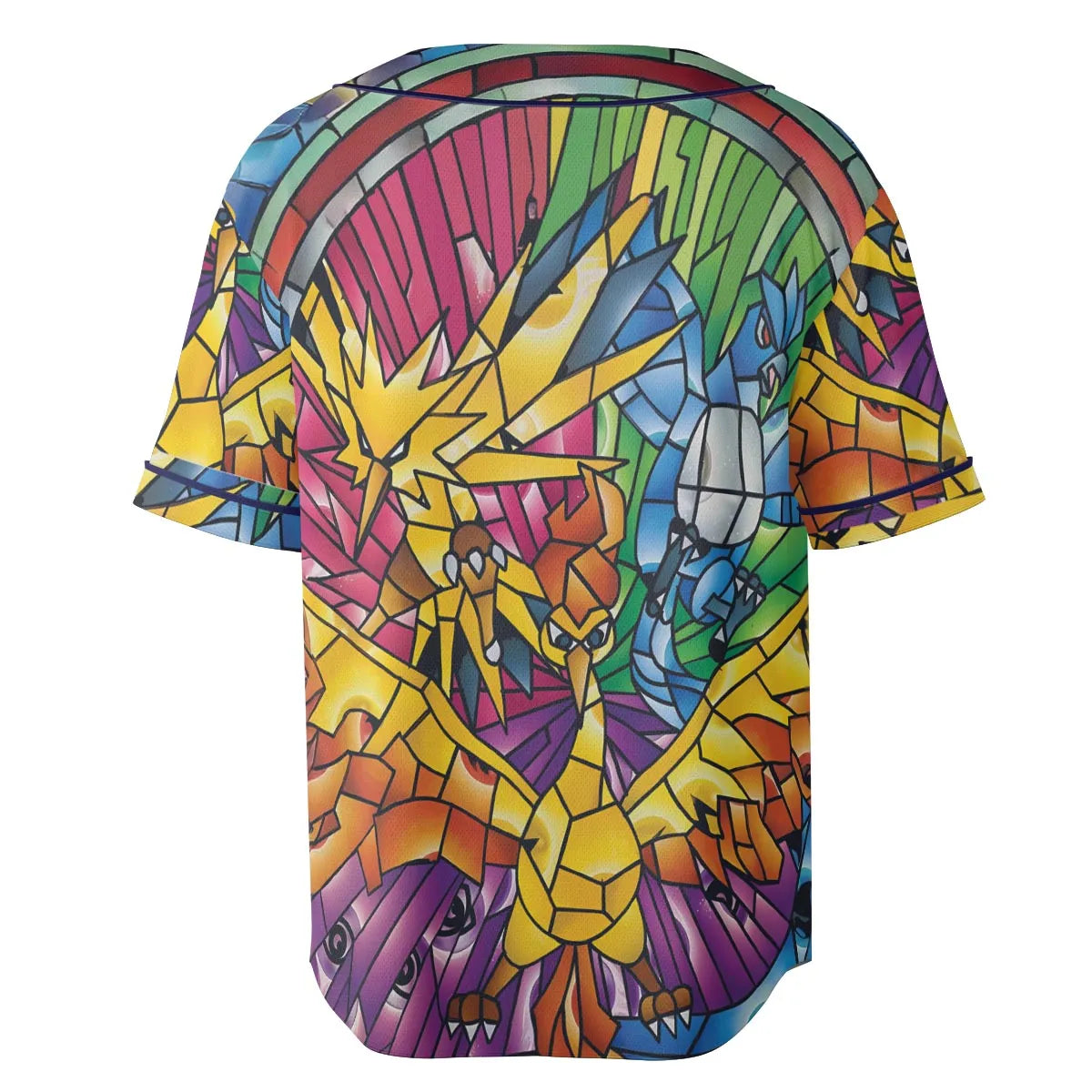 Legendary Birds Pokemon Unisex Baseball Jersey