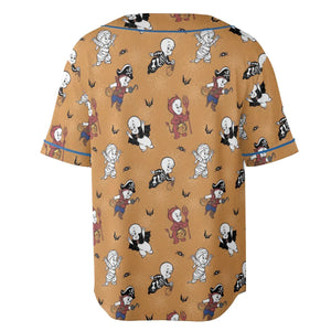Casper Costume Fun Unisex Baseball Jersey