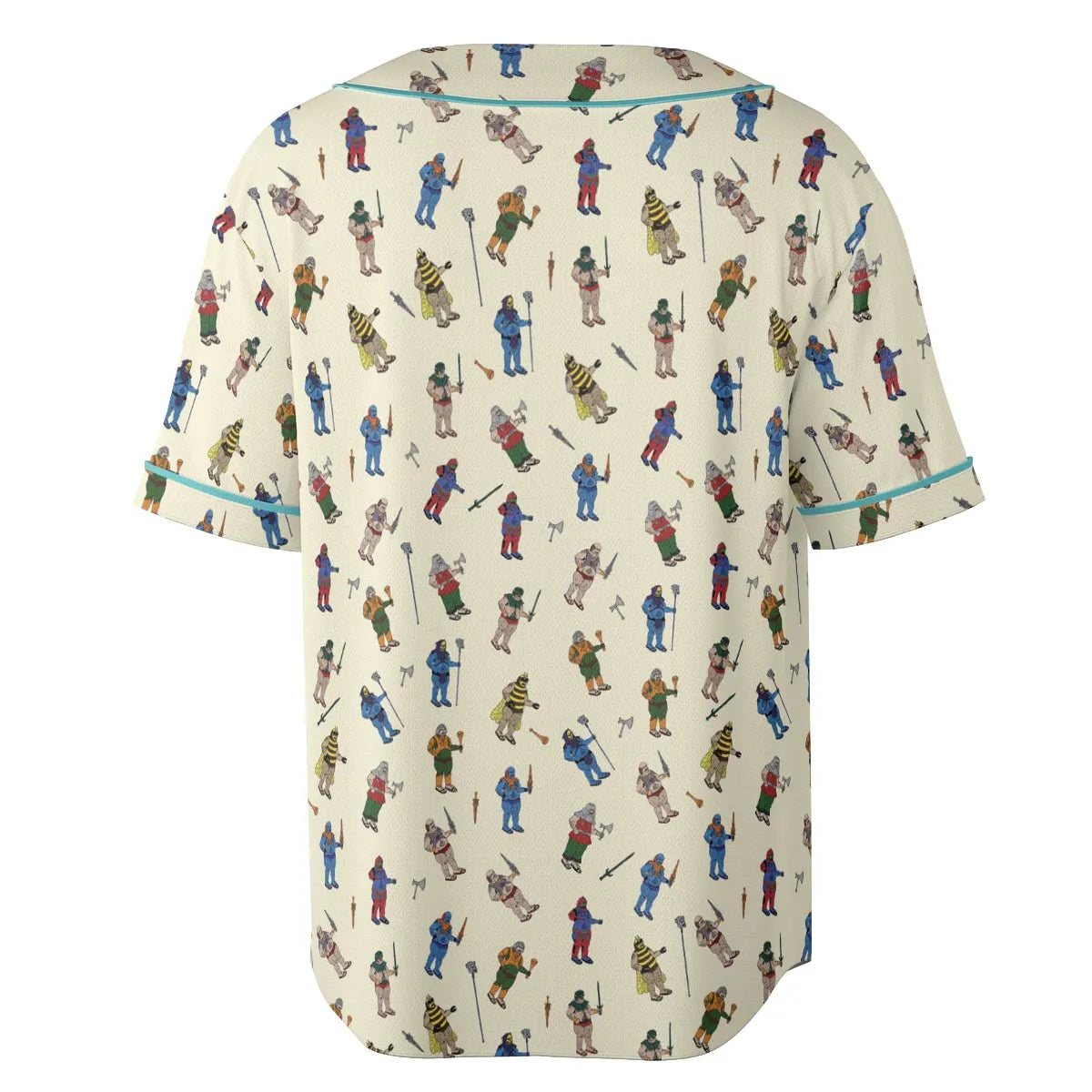 Carl In Masters Of The Universe Pattern Unisex Baseball Jersey