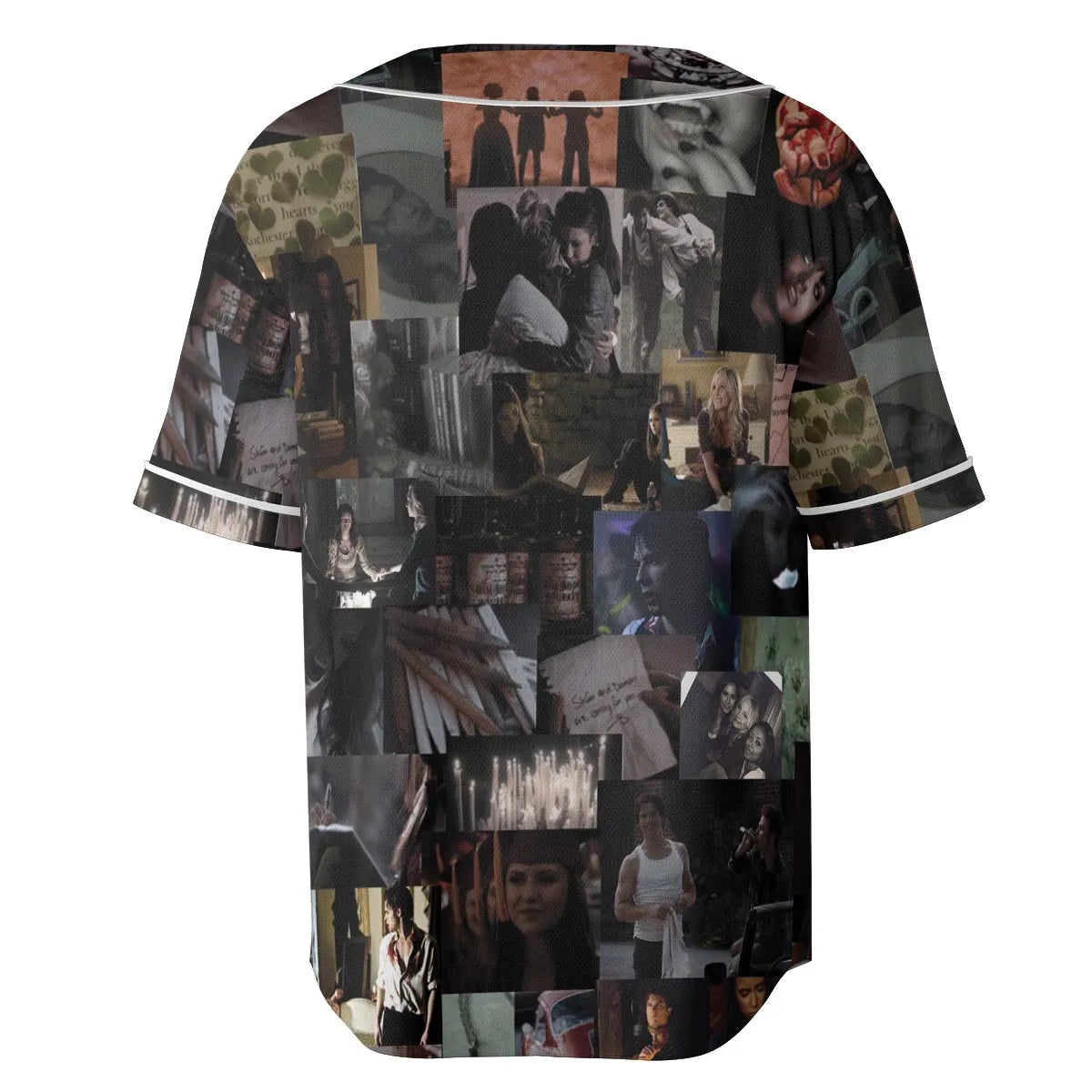 Memorable Vampire Moments The Vampire Diary Unisex Baseball Jersey