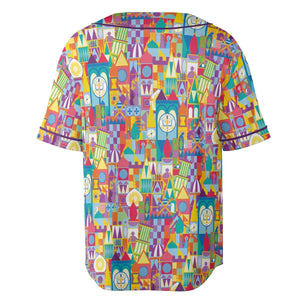 It's a Small World Unisex Baseball Jersey